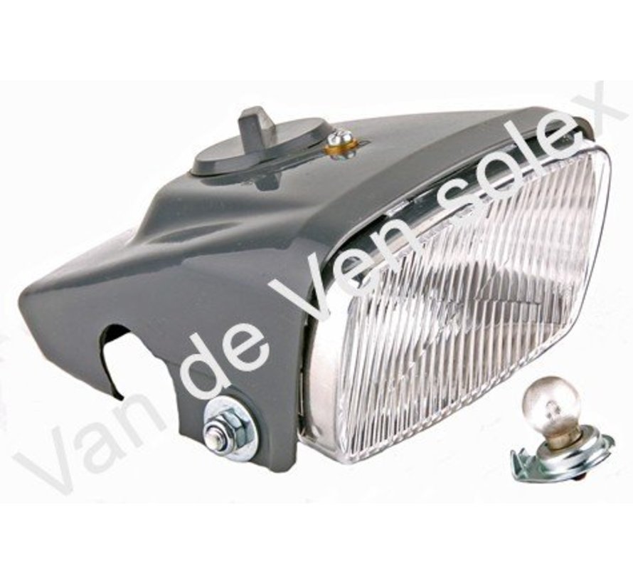 01. Headlight  5000. Complete with lightcover, socket and bulb.