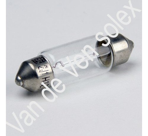 03. Festoon bulb 12V-5W-10x37 mm S