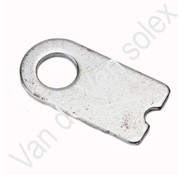 22. Plate for securing spark plug cable