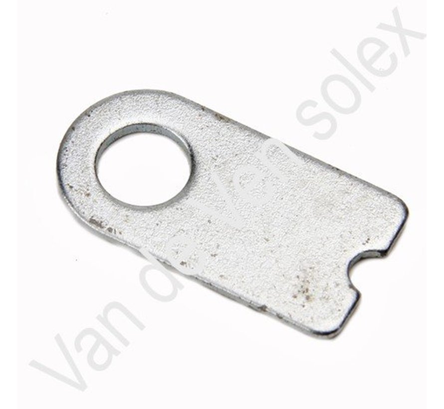 22. Plate for securing spark plug cable