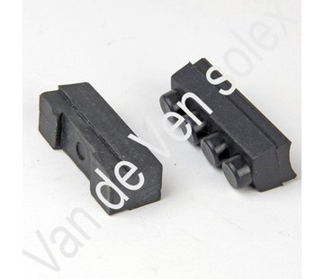 11. Brake shoe with studs