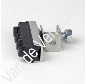 12. Brake pad complete with holder + support