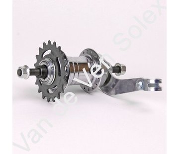01. Coaster brake hub complete 32 holes