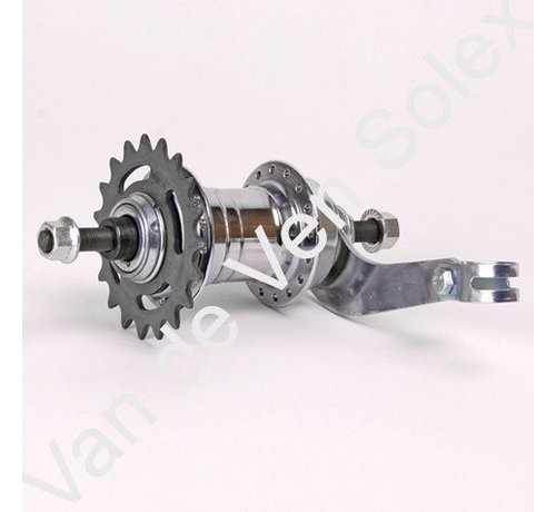 01. Coaster brake hub complete 32 holes