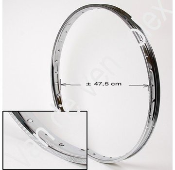 07. Rim 2x19 French-German Type 3800-2200-1700-1400, 28 spokes