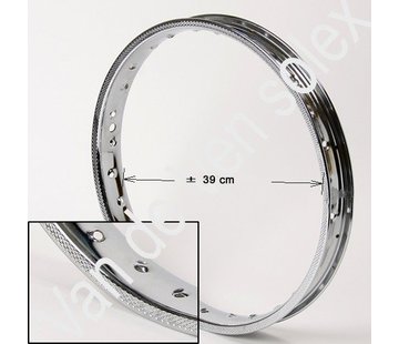 07. Rim 2-16 German-French Type 5000, 28 spoke, capped