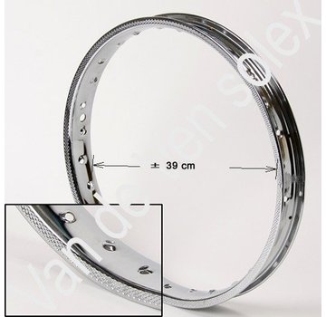 07. Rim 2-16 German-French Type 5000, 28 spokes, doped