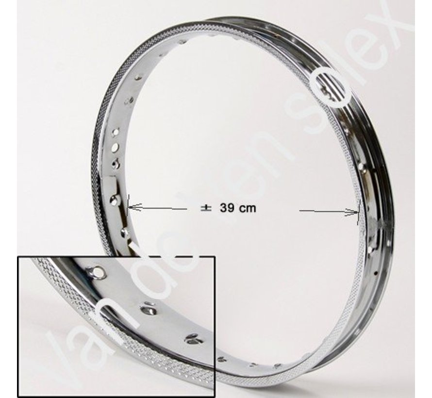 07. Rim 2-12 / 16 x 2 Type 5000 NL, 28 spokes, doped