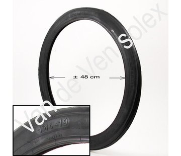 09. Buitenband 1¾ - 19 inch zwart