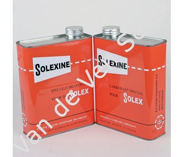 01. Bidon de carburant de réserve rouge avec texte NL et FR