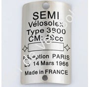 Typeplade 3800 Semi