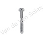 35.Boulon à tête hexagonale m6x50 pour culasse de course