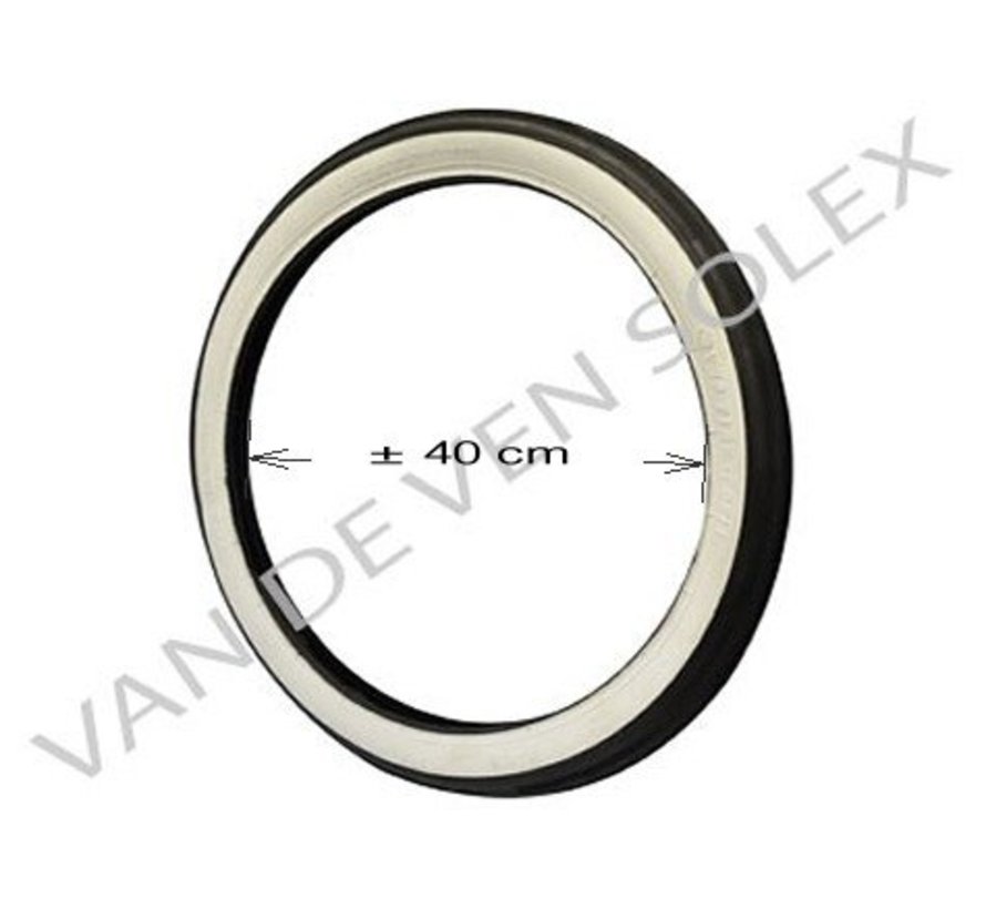 07. Rim 2-16 German-French Type 5000, 28 spokes, doped