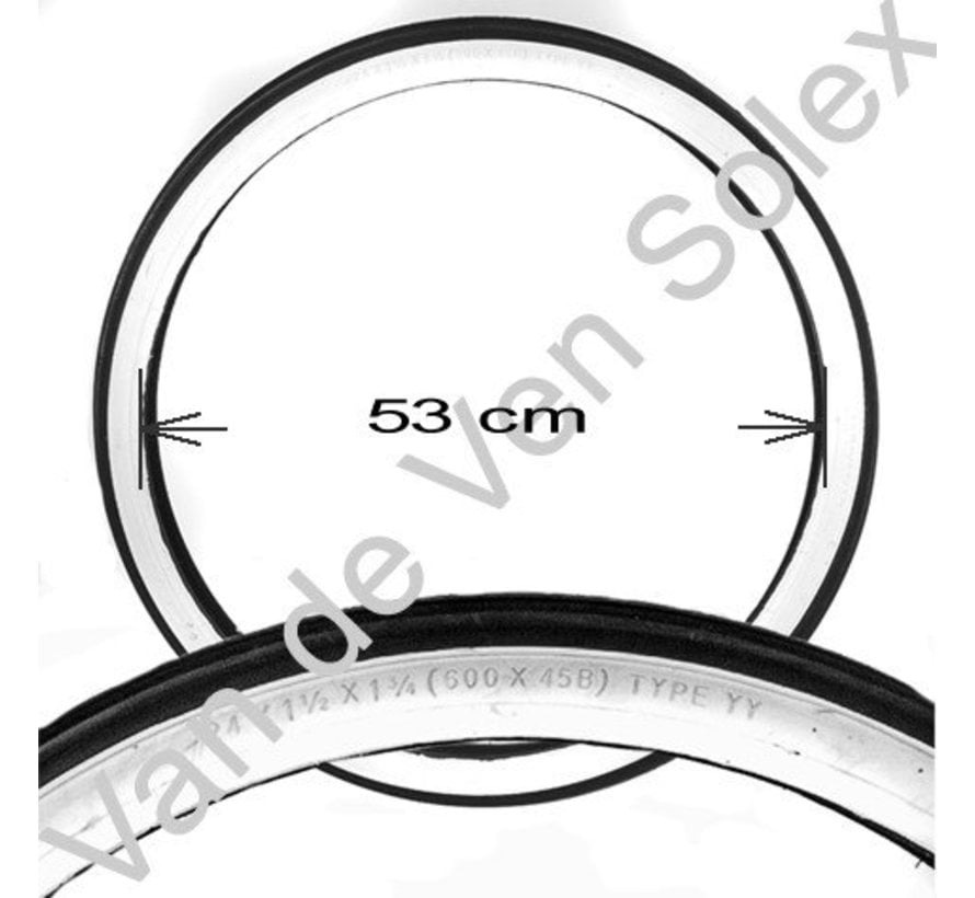 08. Chambre à air avec valve vélo 24"