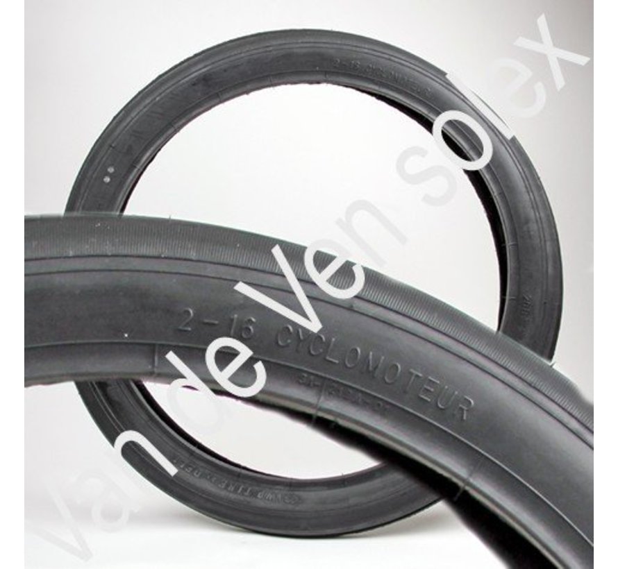 09. Tyre German - French Solex 5000 2-16 black/white