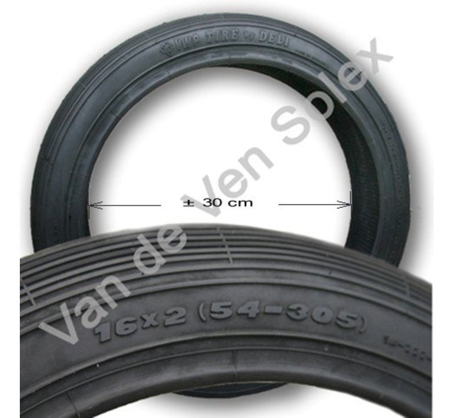 09. Tyre 2-12 / 16x2 / 20B Solex 5000 NL black-white