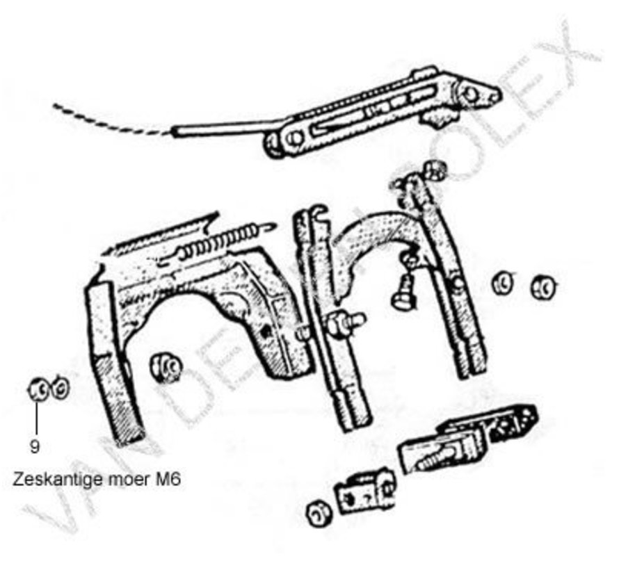 09. Mutter M6 Solex