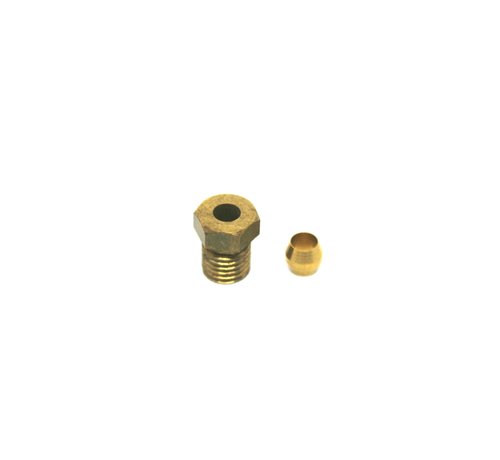 Écrou M8x1 avec raccord à compression pour conduite de carburant