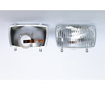 Koplamp reflector met dikke fitting