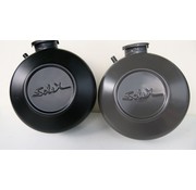 Van de Ven Solex Kraftstofftank Eisen schwarz OTO-1700-2200-3800-5000 ohne Tankdeckel