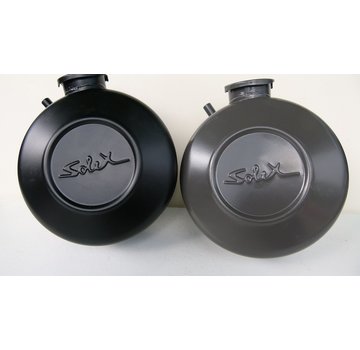 Van de Ven Solex Kraftstofftank Eisen schwarz OTO-1700-2200-3800-5000 ohne Tankdeckel