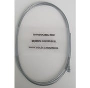 04. Cable interior de descompresión para freno delantero, negro, longitud 1250 mm