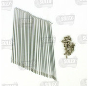 06. Spokes  with nipples 19"  - 13 x 230 - set 28 pieces