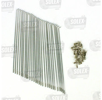 06. Spokes with nipples 19"  - 13 x 218 - set 28 pieces