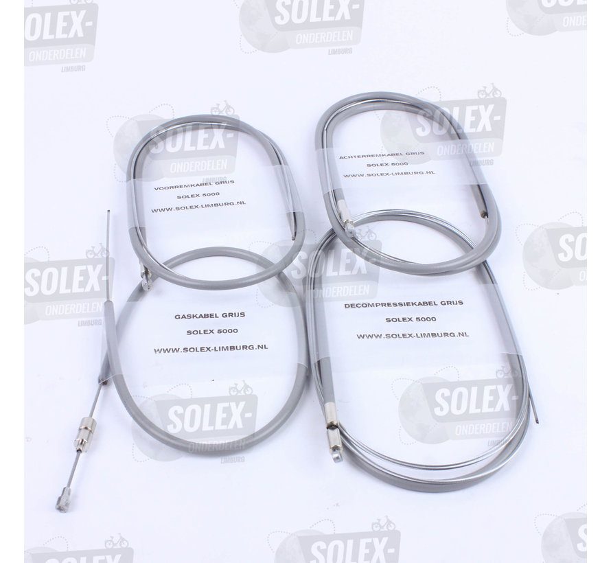 01. Cable set Solex 5000 grey