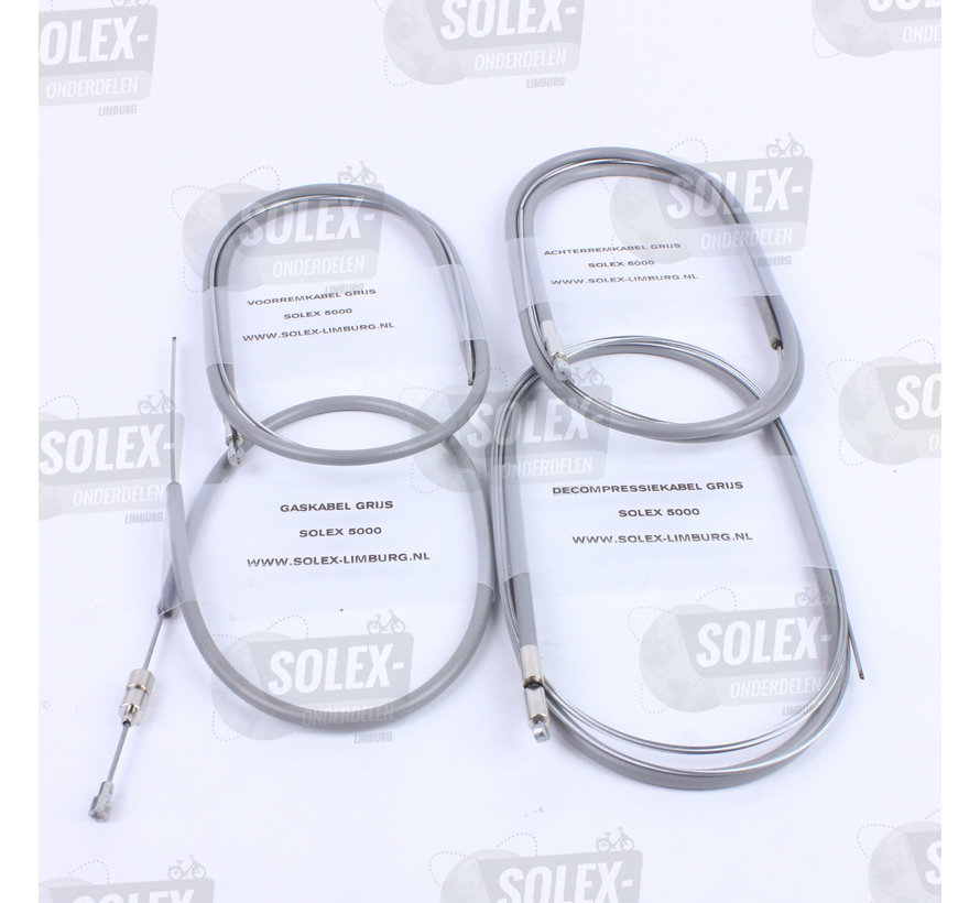 01. Kabel Satz Solex 5000 grau