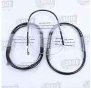01. Cable set French  low handlebar black