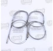 01. Juego de cables manillar alto francés Gris
