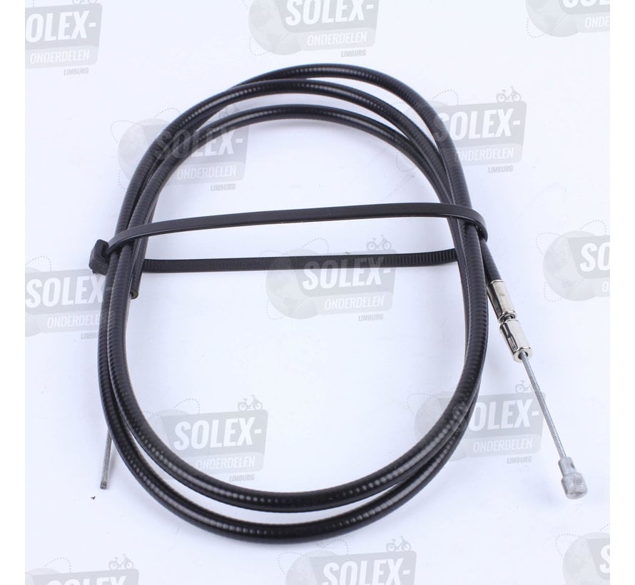 01. Cable de freno delantero negro, longitud 1.25m
