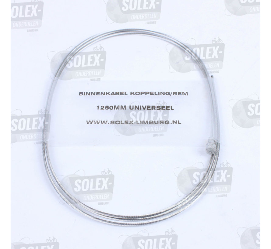 09. Brake-Gas cable (spare) 1,25 m