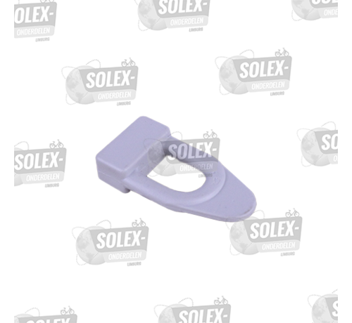 08Rubberen klemstuk voor vliegwielkap Grijs Solex