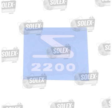 accessoires Sticker 2200 Luchtfilter deksel