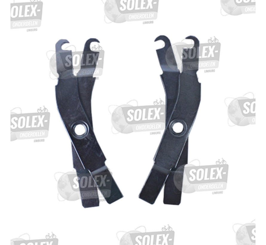 Set of complete brake arms