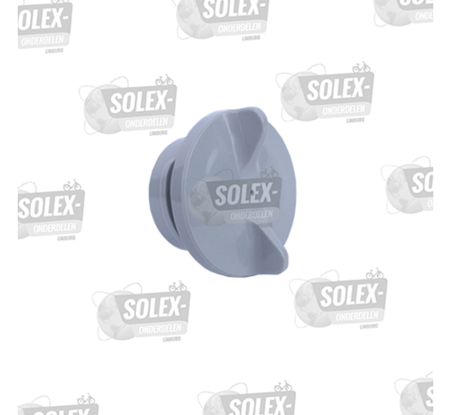02. Black fuel cap with gasket Solex