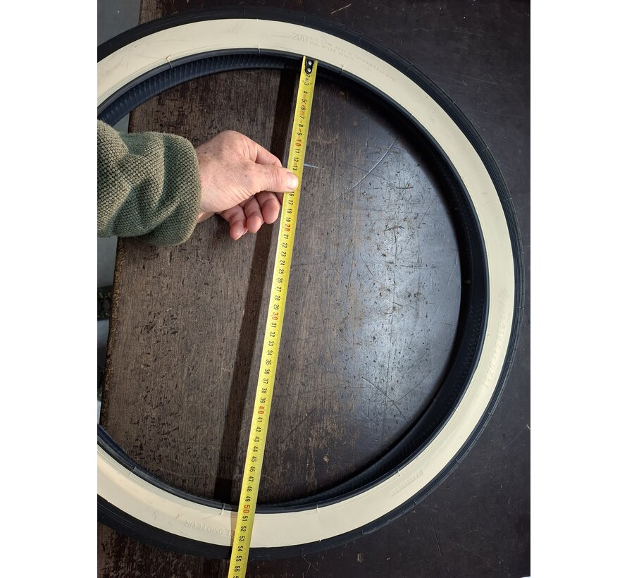 Outer tyre 24 x 2 cream-black