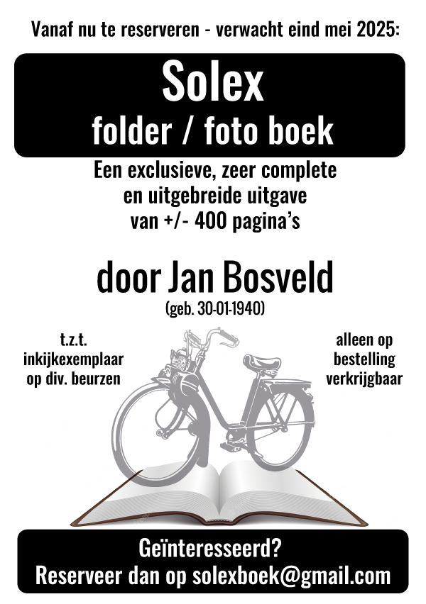 Reserveren Solexboek Jan Bosveld