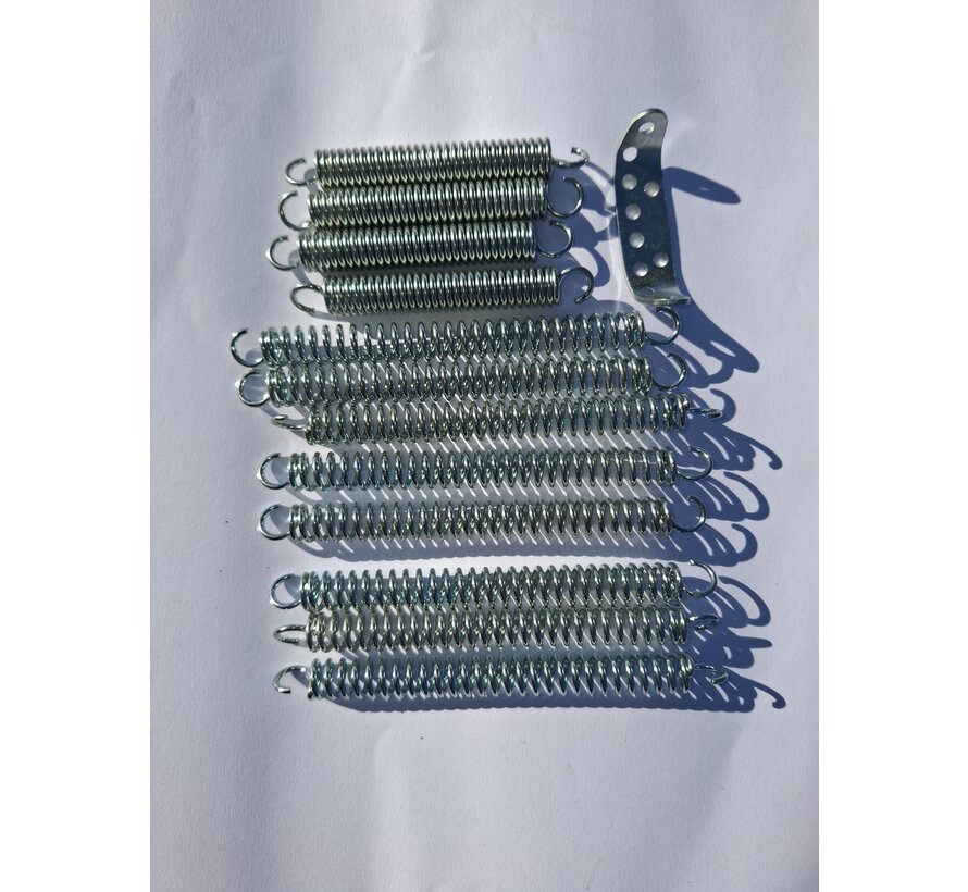 Jeu de ressorts de selle type 2200-1700-1400-660-1010