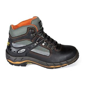 Grisport 71607 S3 zwart/oranje veiligheidsschoen - Werkschoengigant