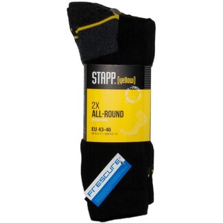 Stapp Yellow All round 2-pack  4410 werksokken