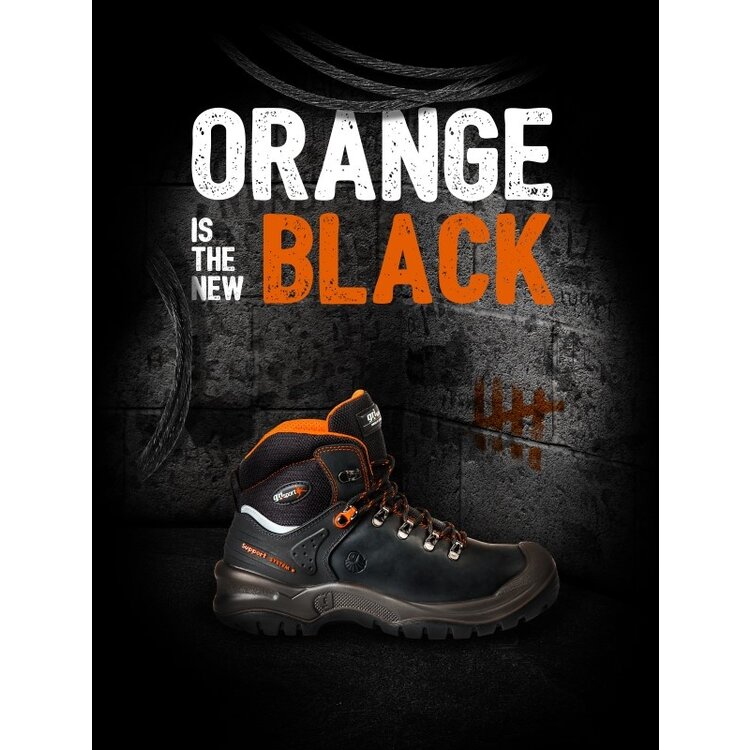 Grisport 803L S3 33147 Oranje zwart Werkschoengigant