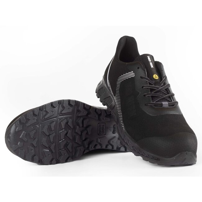 No Risk Black Panther  S3 ESD lage sneaker werkschoenen