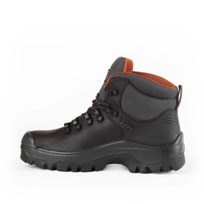 No Risk Hudson 1068.30 S3 hoge werkschoen zwart