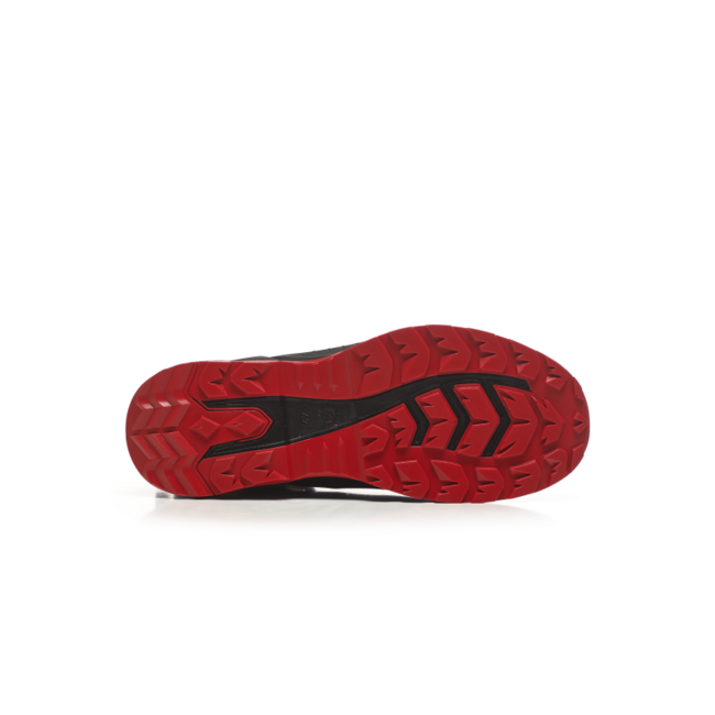 No Risk  X-treme Mid Black Red 1057.10 S3L ESD Zwart/Rood