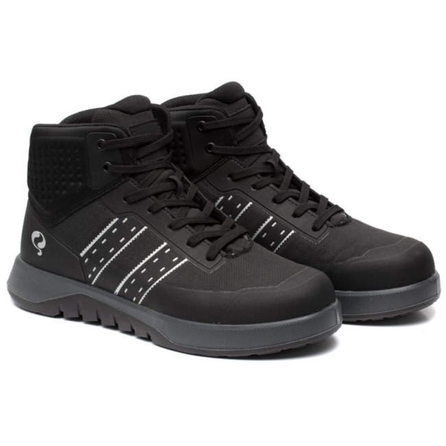 Quick Urban QS0201 S3S hoge werkschoen zwart