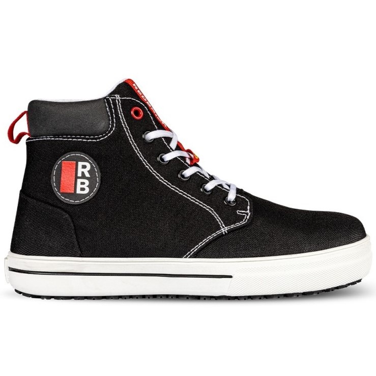 Redbrick Ladies Linda S3 dames werkschoen sneaker hoog zwart
