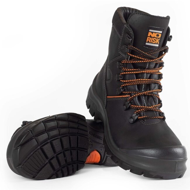 No Risk Alberta XW S3 1073.45 brede werkschoen gevoerd